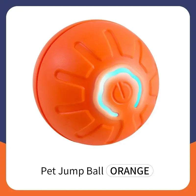 Smart Electronic Dog Toy Ball – Interactive Moving & Bouncing USB Rechargeable Ball for Puppies & Cats, Perfect Birthday Gift