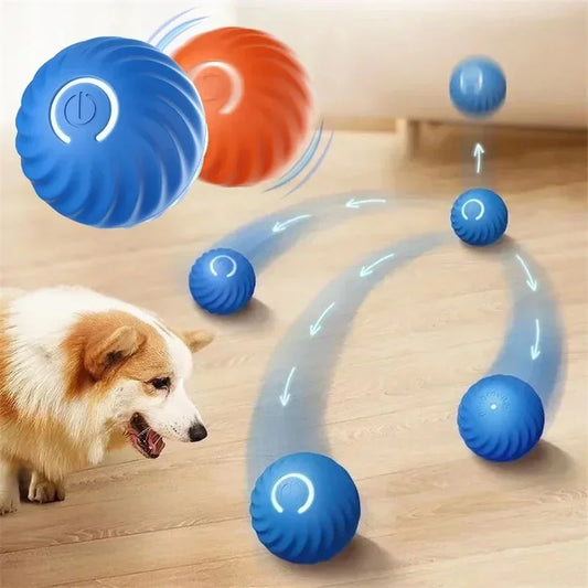 Smart Electronic Dog Toy Ball – Interactive Moving & Bouncing USB Rechargeable Ball for Puppies & Cats, Perfect Birthday Gift