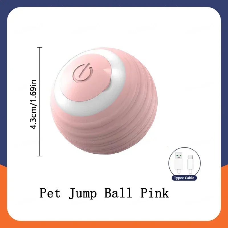 Smart Electronic Dog Toy Ball – Interactive Moving & Bouncing USB Rechargeable Ball for Puppies & Cats, Perfect Birthday Gift