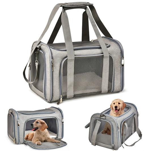 PawPack Soft-Sided Pet Carrier Backpack – Airline Approved Travel Bag for Small Dogs & Cats